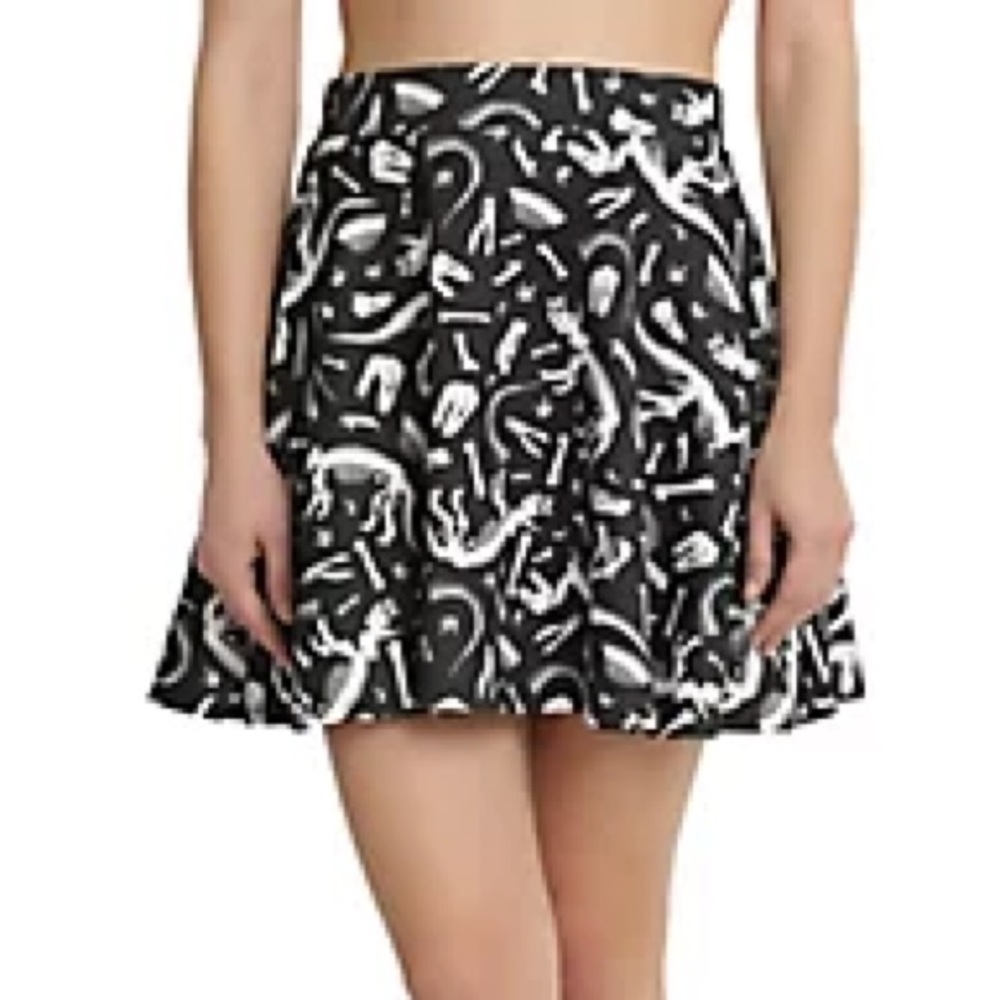 NWOT-Hot topic dinosaur skeleton skirt- small